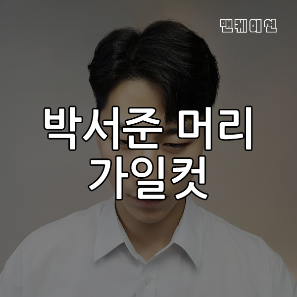 박서준 머리 하면 생각나는 가일컷 : 네이버 블로그