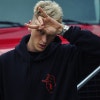 Rap sales devil hoodie