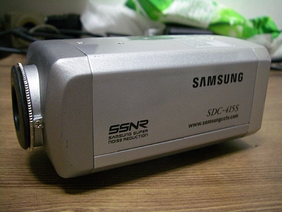 [판매완료]SDC-415S 삼성테크윈 중고 저조도 박스카메라 CCTV중고 SAMSUNG Techwin BOX CAMERA ...