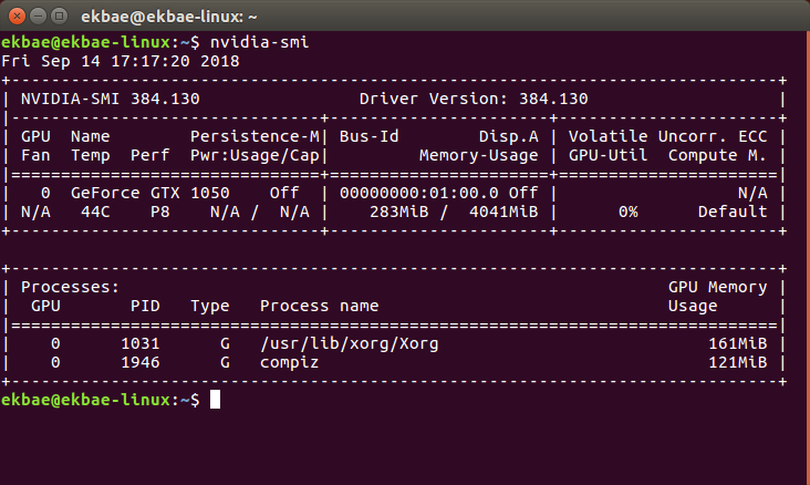 Ubuntu에서 GPU - Nvidia 성능 확인 / CPU 성능확인 : 네이버 블로그