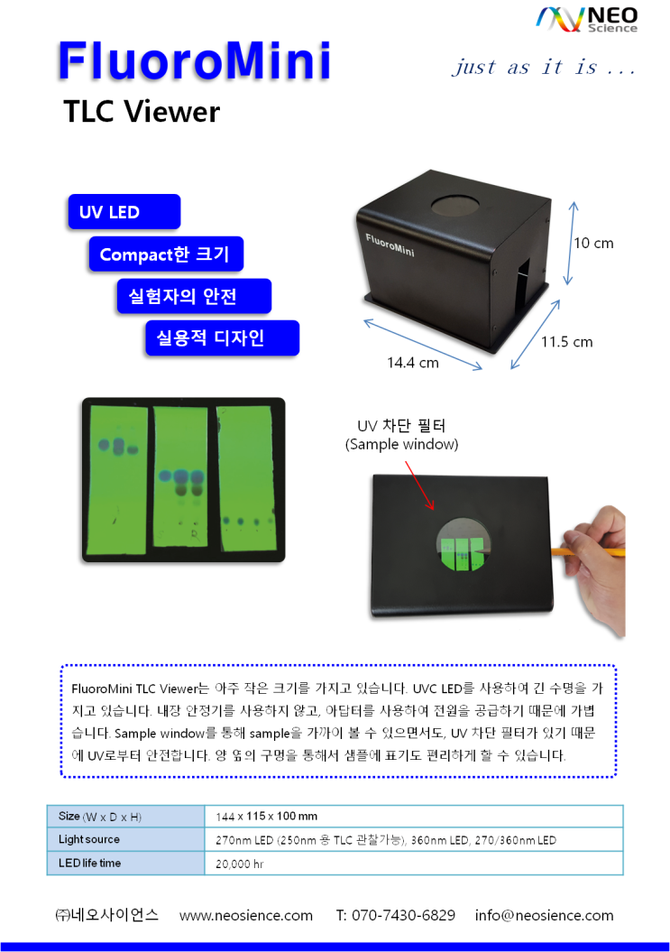 Fluoro Mini, TLC Viewer : 네이버 블로그