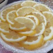 [180916] 일상기록 : 레몬수 만들기