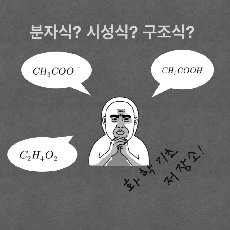 화학식의 종류! 분자식, 이온식, 실험식, 시성식, 구조식이란~? : 네이버 블로그