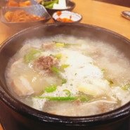 제주맛집♥_깔끔한 국물 사골 순댓국 맛집_연동 신교령사골순대국24