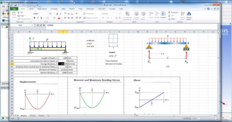 [Ansys Static Structure tutorial] : 네이버 블로그