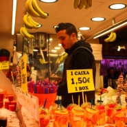 보케리아 시장 다양한 음식들의 향연이 펼쳐지다