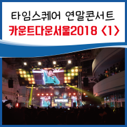 [타임스퀘어] 카운트다운서울2018 UV&다듀&우원재&박재범&리듬파워 <1>