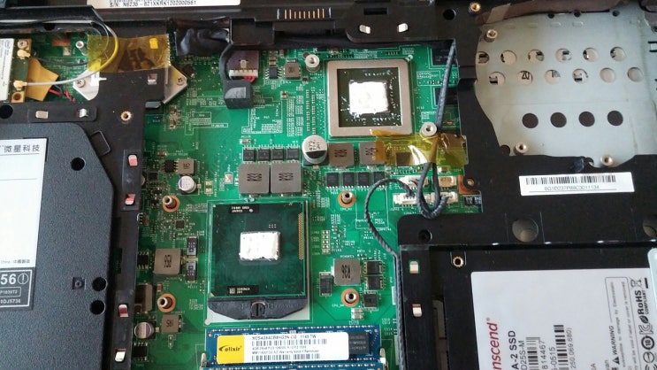 MSI 노트북 N6235-i5 서멀 구리스 발라주기 : 네이버 블로그