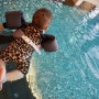 7개월 아기와 함께 하는 크리스마스 호캉스 _ 인천 파라다이스시티 호텔 수영장에서 물놀이했어요.
