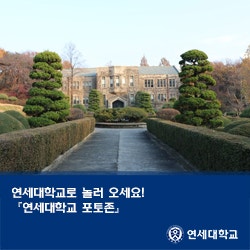 연세대학교 포토존 : 연세대학교로 놀러 오세요! : 네이버 블로그