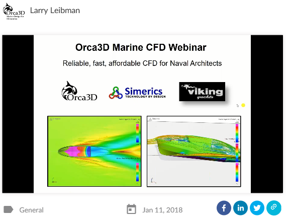 Webinar : Orca3D Marine CFD : 네이버 블로그