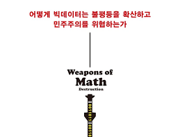 대량 살상 수학 무기 (Weapons of Math Destruction)-3 : 네이버 블로그