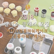 2018 앨리스케이크 클래스 모집 - 궁금하신 모든 것을 성심성의껏 가르쳐드립니다.