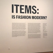 패션의 흐름에 대한 생각 : MOMA 전시회 is fashion modern?