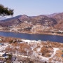 북한강 전망대에서 바라본 전경