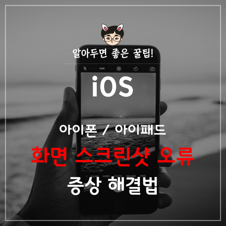 [iOS] 아이폰 스크린샷, 화면 캡처 안됨 현상 - 차단 프로파일이 원인 : 네이버 블로그