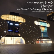 대만타이중여행 국립가극원 야경