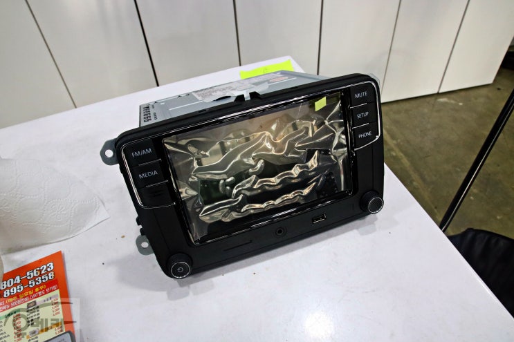 폭스바겐 골프6세대 RCD330 PLUS 시공 : 네이버 블로그