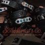 솔리드브라스앤코 - Vintage Studded Jeweled Belt. - Customized - 빈티지 스터드 쥬얼리 벨트