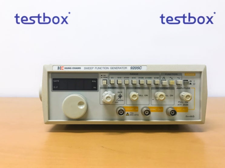 [계측기 판매] Hung Chang 흥창 9205C Sweep Function Generator 함수발생기 펑션제너레이터 판매 ...