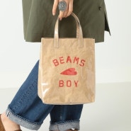 beams boy 빔즈보이 PVC 토트백