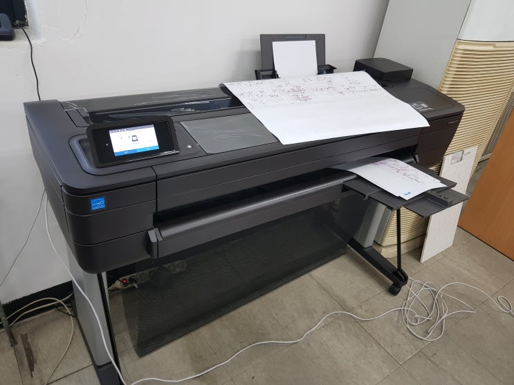 경기도 용인 플로터 HP Designjet T730 빠르고 저렴한 판매 설치 : 네이버 블로그