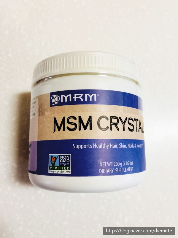 MRM MSM Crystals, MRM MSM 크리스탈 네이버 블로그