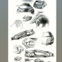 [자동차스케치] 자동차 황소, 람보르기니 컨셉 스터디 스케치 (람보르기니 아벤타도르 프로포션)