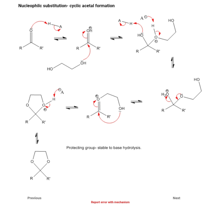 acetal formation : 네이버 블로그