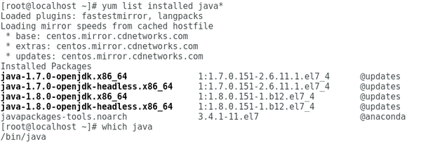 [ Linux ] CentOS 7에 Java JDK 설치하기. [ 기존 Java 삭제 후 설치하기, 리눅스에서 java 컴파일 ...