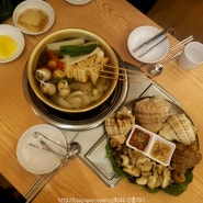 신사역 근처 맛집 청량리통골뱅이 세로수길 맛집