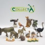 CollectA 컬렉타 2011 이전 - 당나귀, 코알라, 매, 타조, 병아리, 고슴도치, 가면올빼미