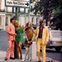 영국 런던의 아름다운 1960년대 스트릿 스타일