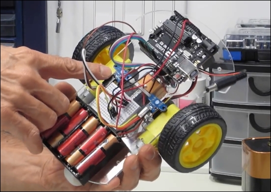 [버섯] 아두이노 차량에 스피드 센서 사용 방법 - Arduino Robot Car with Speed Sensors ...