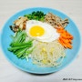 남편 요리 오징어삼겹살볶음과 비빔밥 맛나효