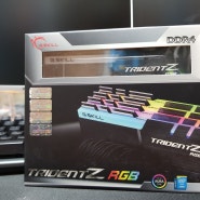 지스킬 트라이던트Z RGB PC4-25600 3200Mhz XMP 램