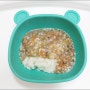 아기 완료기 이유식 식단 : 유아식 아기 덮밥, 소고기버섯덮밥
