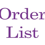 1st case market order list.