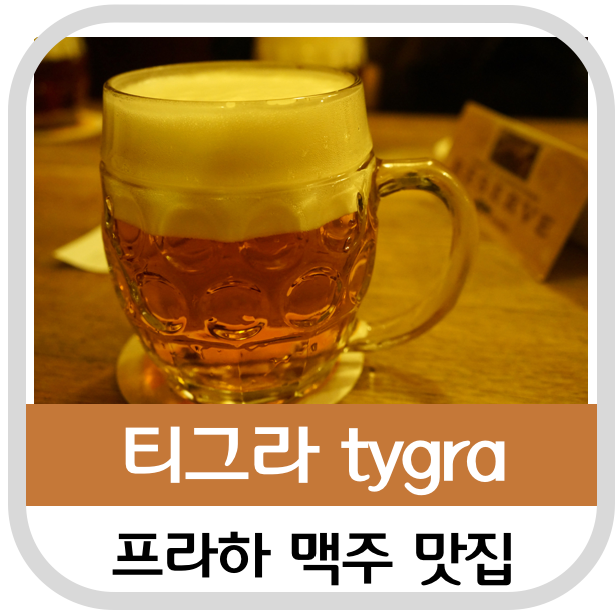 현지인들이 인정한 체코 프라하 최고의 맥주 맛집 티그라(tygra)