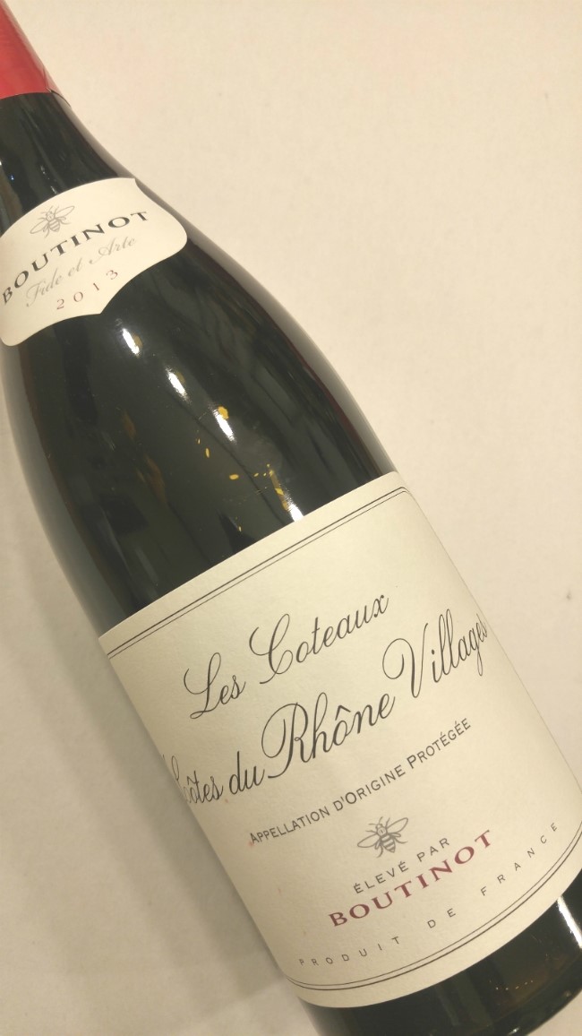 [에노테라] 부티노, ‘레 꼬또’ 꼬뜨 뒤 론 빌라쥐 Boutinot Les Coteaux Cotes du Rhone