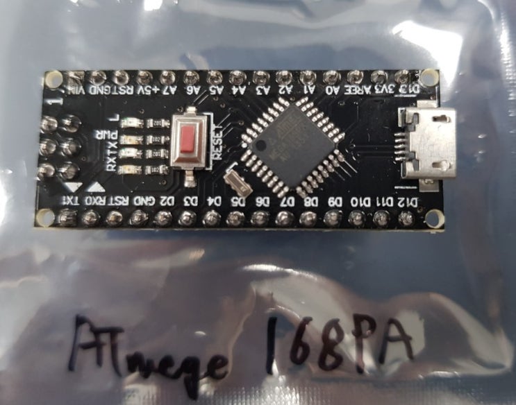 오로카 장터에서 구입한 아두이노 나노 ATmega168 : 네이버 블로그