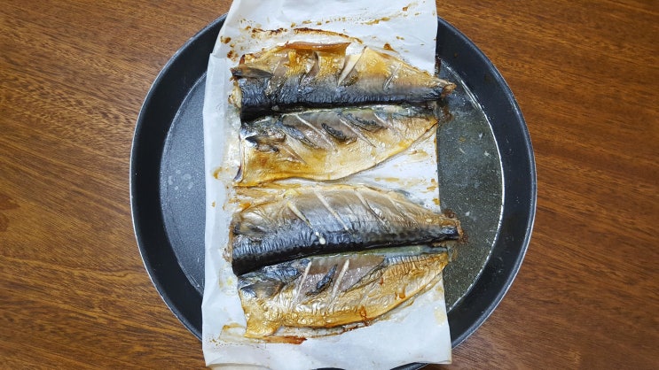 자반고등어 오븐구이로 냄새없이 먹어요 : 네이버 블로그
