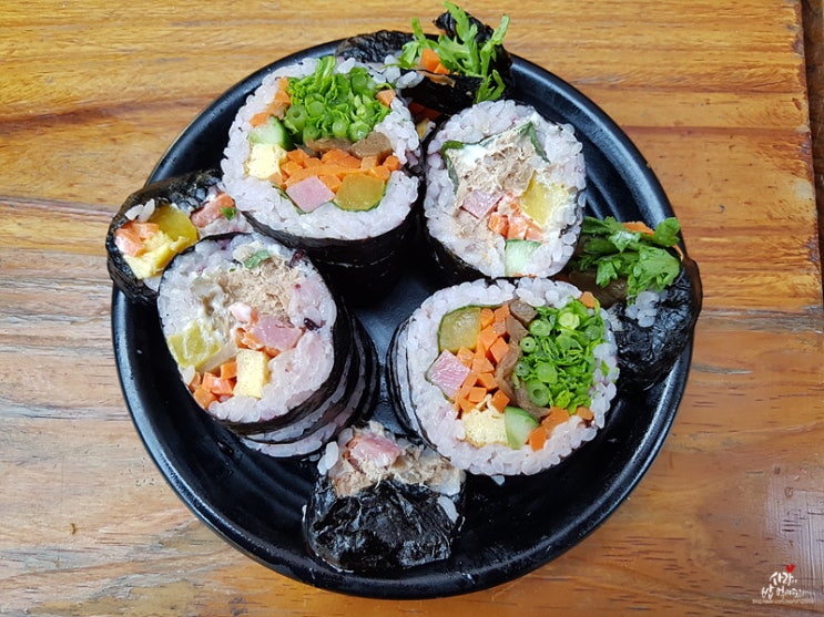 푸른하늘 (달인, 참치김밥 야채김밥) 사진