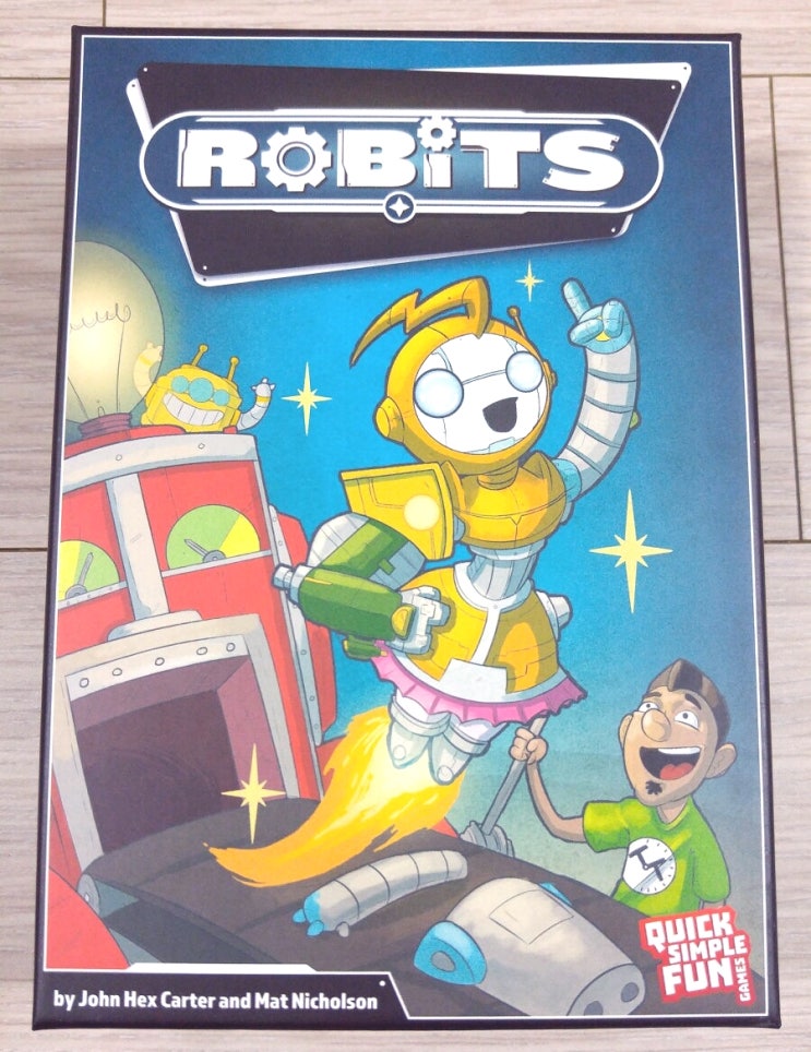 로빗츠 (Robits) 보드게임 개봉기 및 규칙설명 / 로봇조립게임 : 네이버 블로그