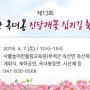 부여 봄꽃축제_ 옥산옥녀봉 진달래꽃축제
