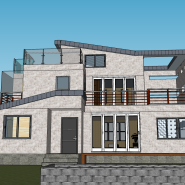울산 장현동 주택 건축공사 2D도면을 3D도면으로 변경했어요.