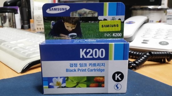 삼성 INK-K200/C200/M200/Y200/SCX-1490W/1855F/2000FW 정품잉크 : 네이버 블로그