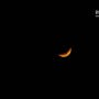 상현달[waxing moon] 서쪽 밤하늘, 달(2018.03)