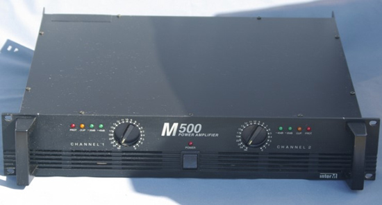 M500 중고/INTER-M M500 500와트 인터엠 파워앰프 중고 : 네이버 블로그