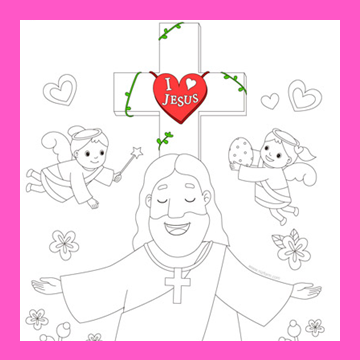 예수의 부활 색칠하기